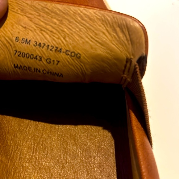 Brand new never worn Frye Ivy slip-ons in cognac leather. Perfect condition. 6.5 - Picture 5 of 5